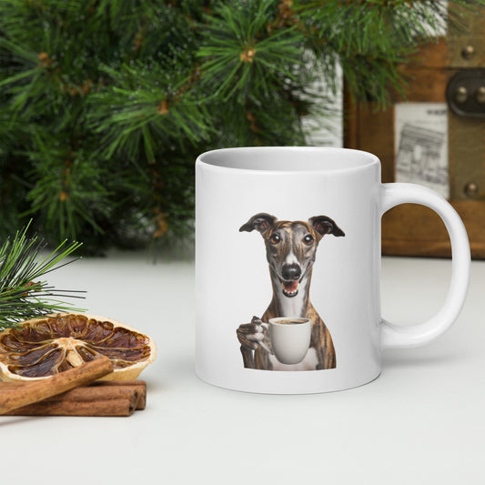 Greyhound Glossy Mug